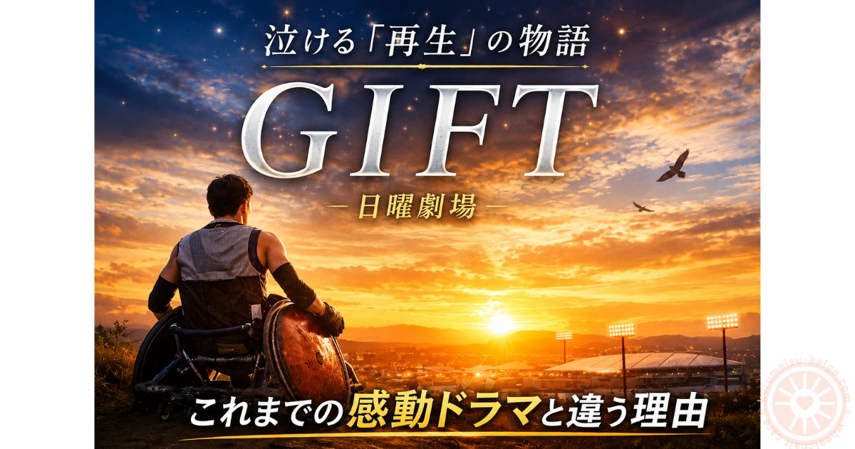 GIFT ドラマ なぜ泣ける 生の物語 車いすラグビー 感動 考察